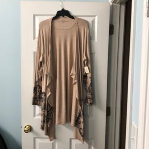 Soma Divine Terry Draped Front Wrap-L